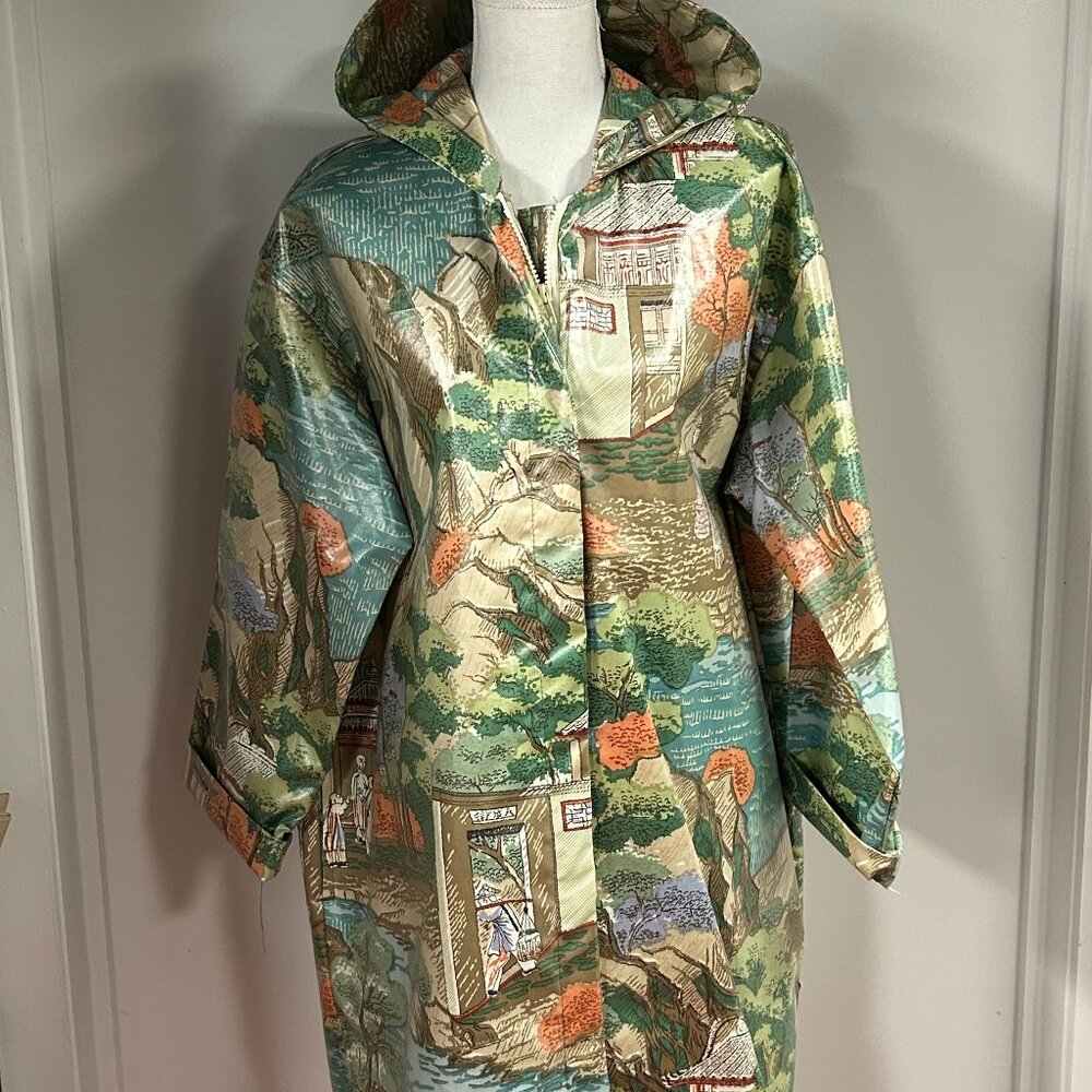Waterproof, windproof, breathable all-weather zippered coat with hood